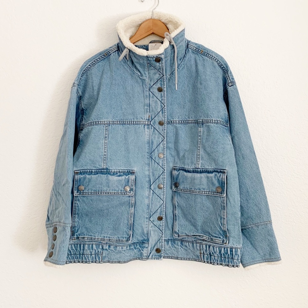 Free People Denim Jacket, New - Picture 13 of 16